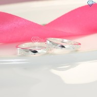 Nhẫn đôi bạc nhẫn cặp bạc đẹp ND0416 - Trang Sức TNJ