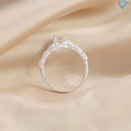 Nhẫn bạc nữ bản nhỏ đính đá đẹp NN0523 - Trang Sức TNJ