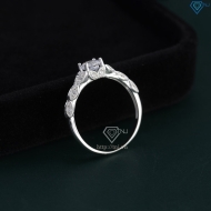 Nhẫn bạc nữ bản nhỏ đính đá đẹp NN0523 - Trang Sức TNJ