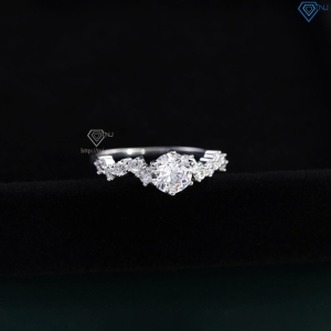 Nhẫn bạc nữ cách điệu đính đá NN0524 - Trang Sức TNJ