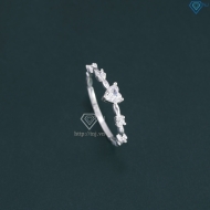 Nhẫn bạc nữ hình trái tim đính đá giá rẻ NN0525 - Trang Sức TNJ