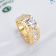 Nhẫn nam bạc xi mạ vàng 18k NNA0865-XV- Trang sức TNJ