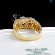 Nhẫn nam bạc xi mạ vàng 18k đơn giản NNA0872-XV Trang sức TNJ