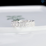 Nhẫn bạc nam kim tiền đính đá NNA0882 - Trang Sức TNJ
