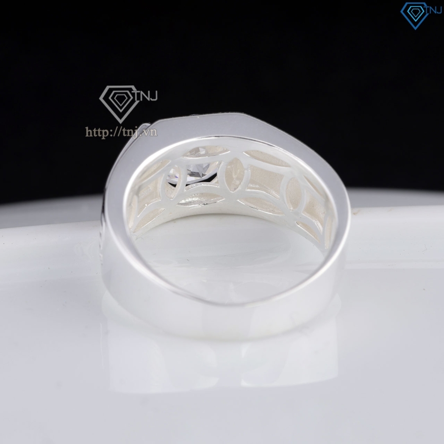 Nhẫn nam bạc 925 kim tiền đẹp NNA0848