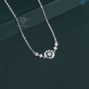 Lắc tay bạc nữ lông vũ đính full kim cương Moissanite LTNM0030