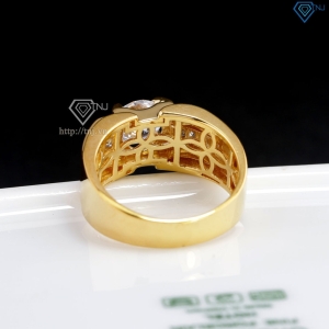 Nhẫn nam bạc xi mạ vàng 18k đẹp NNA0452-XV- Trang sức TNJ