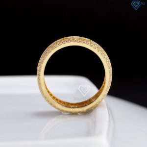 Nhẫn nam bạc xi mạ vàng 18k full đá NNA0462-XV- Trang sức TNJ