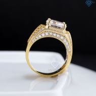 Nhẫn nam bạc xi mạ vàng 18k bản to NNA0802-XV- Trang sức TNJ