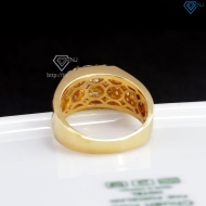 Nhẫn nam bạc xi mạ vàng 18k đính đá NNA0873-XV Trang sức TNJ