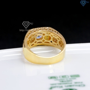 Nhẫn nam bạc xi mạ vàng 18k hoạ tiết mũi tên NNA0867-XV Trang sức TNJ