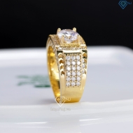 Nhẫn nam bạc xi mạ vàng 18k hoạ tiết mũi tên NNA0867-XV Trang sức TNJ