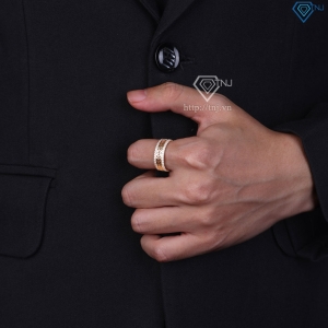 Nhẫn nam bạc kim tiền xi mạ vàng 18k NNA0863-XV Trang sức TNJ