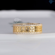 Nhẫn nam bạc kim tiền xi mạ vàng 18k NNA0863-XV Trang sức TNJ