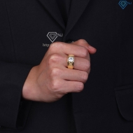 Nhẫn nam bạc kim tiền xi mạ vàng 18k NNA0848-XV Trang sức TNJ
