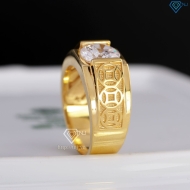 Nhẫn nam bạc kim tiền xi mạ vàng 18k NNA0848-XV Trang sức TNJ