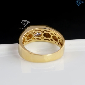 Nhẫn nam bạc kim tiền nhỏ xi mạ vàng 18k NNA0879-XV Trang sức TNJ