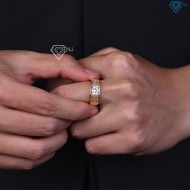 Nhẫn nam bạc kim tiền nhỏ xi mạ vàng 18k NNA0879-XV Trang sức TNJ