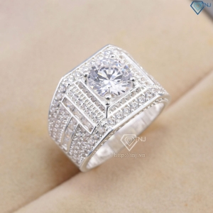 Nhẫn bạc nam cao cấp hình chữ T đẹp NNA0884 - Trang sức TNJ