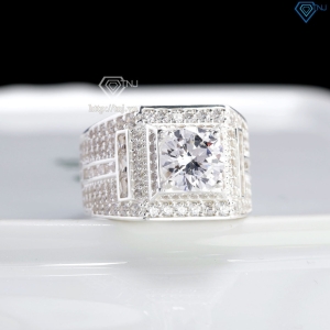 Nhẫn bạc nam cao cấp hình chữ T đẹp NNA0884 - Trang sức TNJ