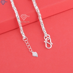 Lắc bạc cho bé khắc tên và con giáp theo yêu cầu LTT0213