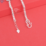 Lắc bạc cho bé khắc tên hình con ngựa LTT0216- Trang Sức TNJ