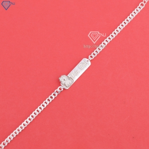 Lắc bạc cho bé khắc tên hình con ngựa đẹp LTT0218- Trang Sức TNJ