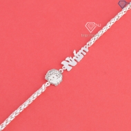 Lắc bạc cho bé khắc tên hình con nhím LTT0221 Trang Sức TNJ