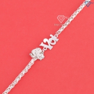 Lắc bạc cho bé trai khắc tên hình con voi LTT0222 - Trang Sức TNJ