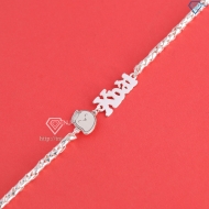 Lắc bạc cho bé khắc tên hình quả Xoài LTT0227 - Trang Sức TNJ