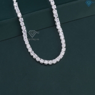 Lắc tay Tennis bạc cho nữ đính đá 3mm dây rút LTN0445 - Trang Sức TNJ