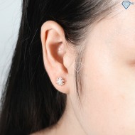 Bông tai nữ bạc bồ công anh đẹp BTN0094 - Trang Sức TNJ