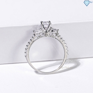 Nhẫn bạc nữ xi kim đính đá NN0533-XK