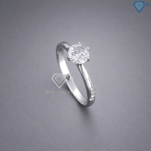 Nhẫn bạc nữ đơn giản giá rẻ xi kim NN0417-XK- Trang Sức TNJ