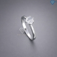 Nhẫn bạc nữ đơn giản giá rẻ xi kim NN0417-XK- Trang Sức TNJ
