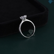 Nhẫn bạc nữ đơn giản giá rẻ xi kim NN0417-XK- Trang Sức TNJ