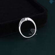 Nhẫn bạc nữ đính đá chìm xi kim NN0340-XK - Trang Sức TNJ