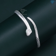 Lắc tay bạc nữ hình con rắn dạng kiềng LTN0453
