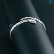 Lắc tay bạc nữ hình con rắn dạng kiềng LTN0453