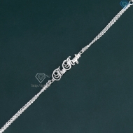 Lắc tay bạc nữ khắc tên theo yêu cầu LTN0454