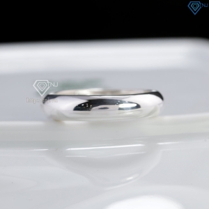 Nhẫn bạc nam dạng tròn trơn bản  5mm giá rẻ NNA0887