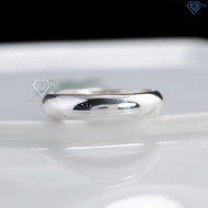 Nhẫn bạc nam dạng tròn trơn bản  5mm giá rẻ NNA0887