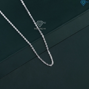 Dây chuyền bạc nữ không mặt mắt xích DNK0001 - Trang Sức TNJ