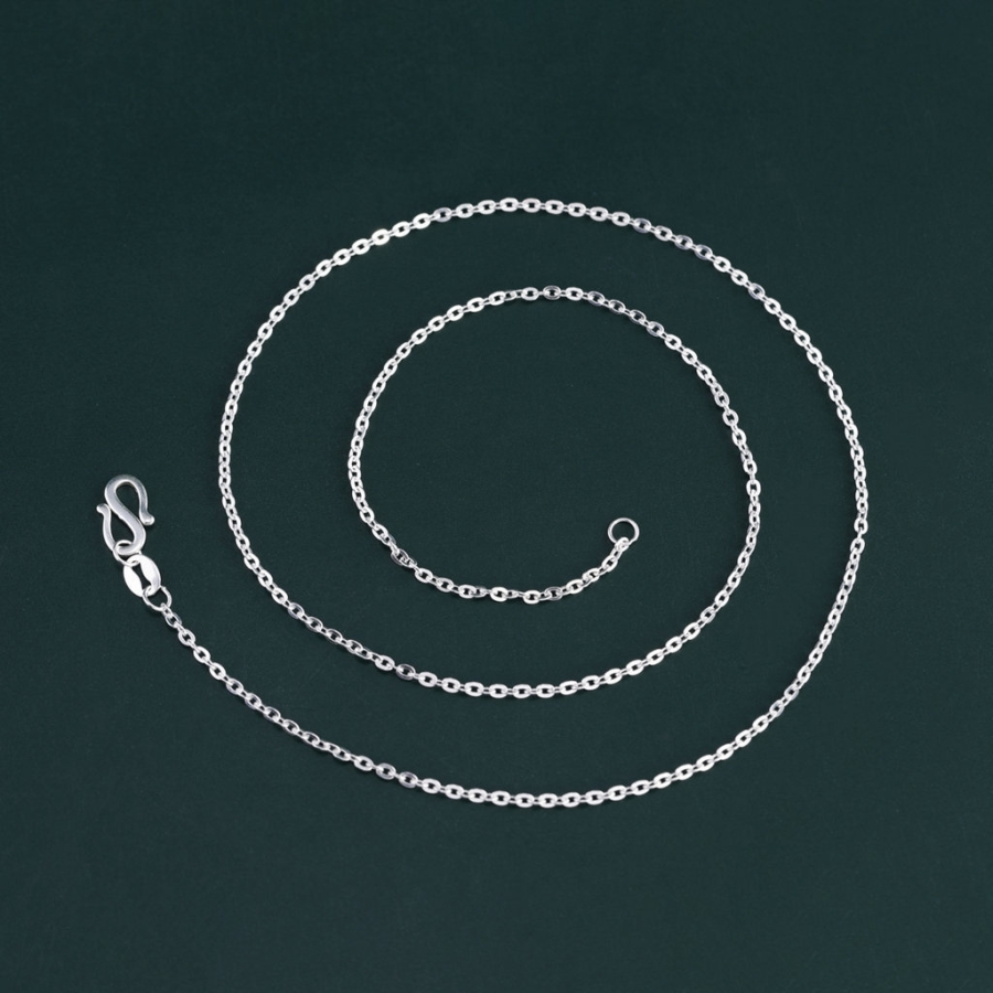 Dây chuyền bạc nữ không mặt mắt xích DNK0001