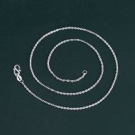 Dây chuyền bạc nữ không mặt mắt xích DNK0001