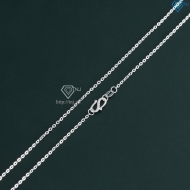 Dây chuyền bạc nữ không mặt mắt xích DNK0001 - Trang Sức TNJ