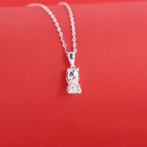 Dây chuyền cho bé hình con ngựa bạc DCT0136