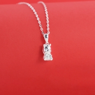 Dây chuyền cho bé hình con ngựa bạc DCT0136