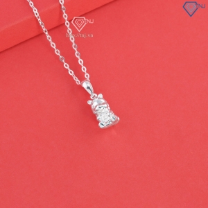 Dây chuyền cho bé hình con ngựa bạc DCT0136 - Trang Sức TNJ