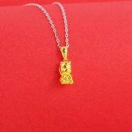 Dây chuyền cho bé hình con ngựa vàng DCT0136